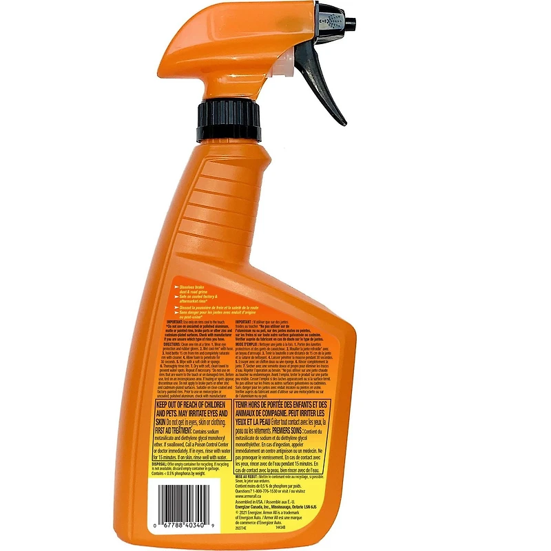 Nettoyant pour roues et pneus extrême Armor All - 24 FL OZ