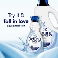 Downy Gentle Soft + Fresh Fabric Softener Liquid, Ocean Mist Scent, Liquid Fabric Softener Designed to be Gentle on Skin