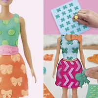 Play-Doh Barbie Perles et nœuds, recharges pour coffret de pâte à modeler