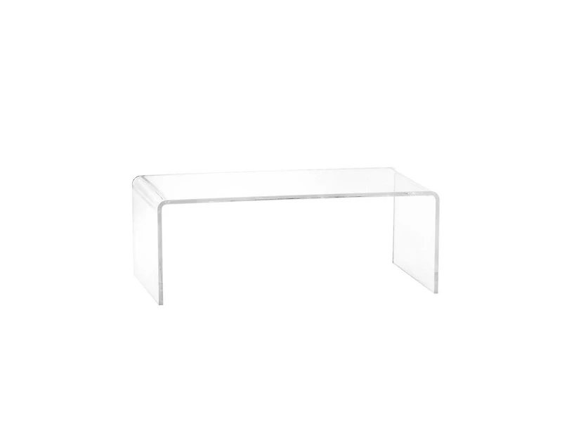 Clear Acrylic Coffee Table – Sleek and Sturdy Design with a Transparent Finish, Modern Living Rooms,Minimalist Aesthetic and Durability with a Contemporary Touch