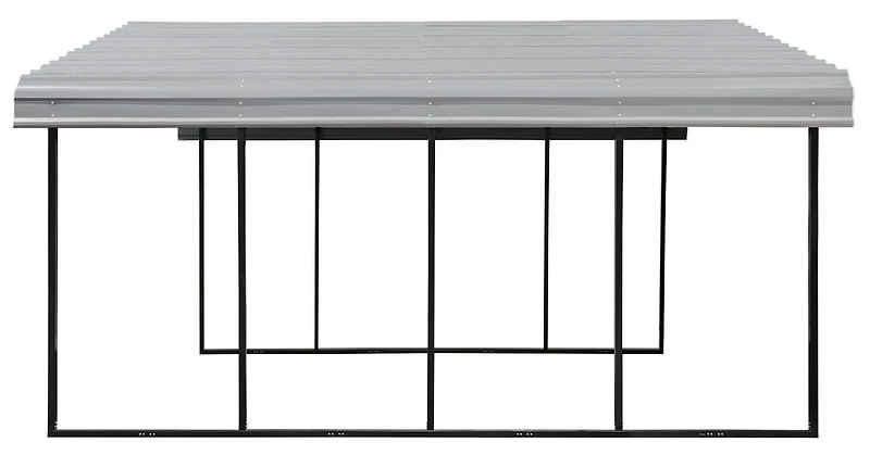 Arrow Abri d'auto 20 pi x 20 pi x 9 pi Coquille d'oeuf