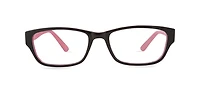 Baby Phat Womens Prescription Eyeglasses, Bv263, Black Pink, 50-16-135
