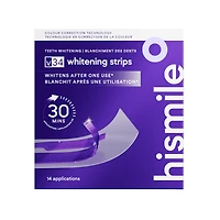 Hismile V34 Languettes blanchissantes pour les dents 14pk