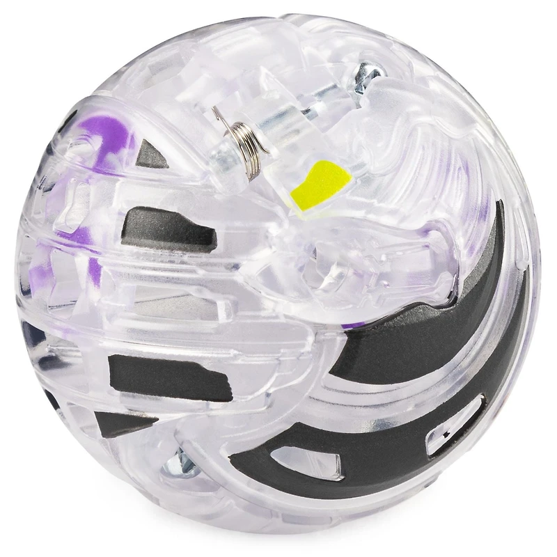 Bakugan, Diamond Nillious, Figurine Armored Alliance articulée de 5 cm à collectionner et carte à échanger