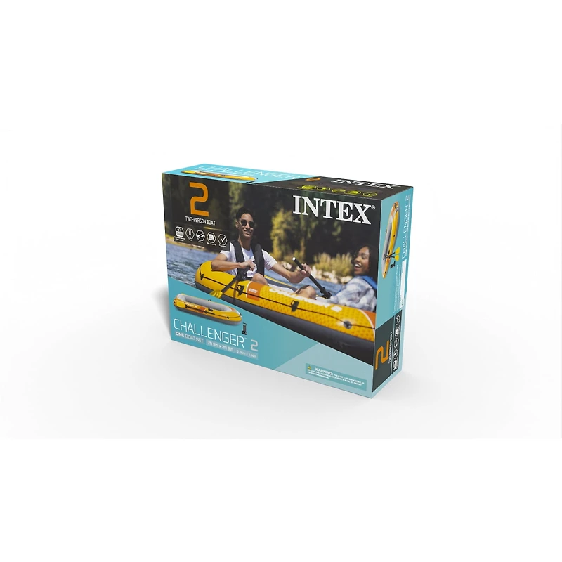 Set bateau Intex Challenger 2