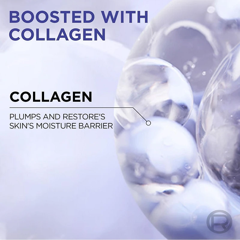 L'Oréal Paris Collagen Moisture Filler Sans Parfum, Crème Hydratante Quotidienne au Collagène, Hydratation 48 Heures, 50ml
