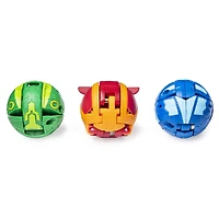 Bakugan Starter Pack 3-Pack, Dragonoid, Collectible Action Figures, for Ages 6 and Up