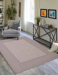 ECARPET Modern Area Rug for Living Room, Dining Room and Bedroom<br>Jute Natura <br>Collection