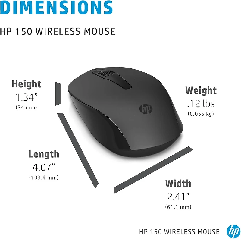 Souris sans fil HP 150