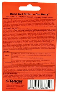 Ben's® 30 Tick and Insect Repellent Wipes