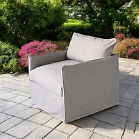 Ensemble modulaire de fauteuils club Flexiform avec accoudoirs, gris