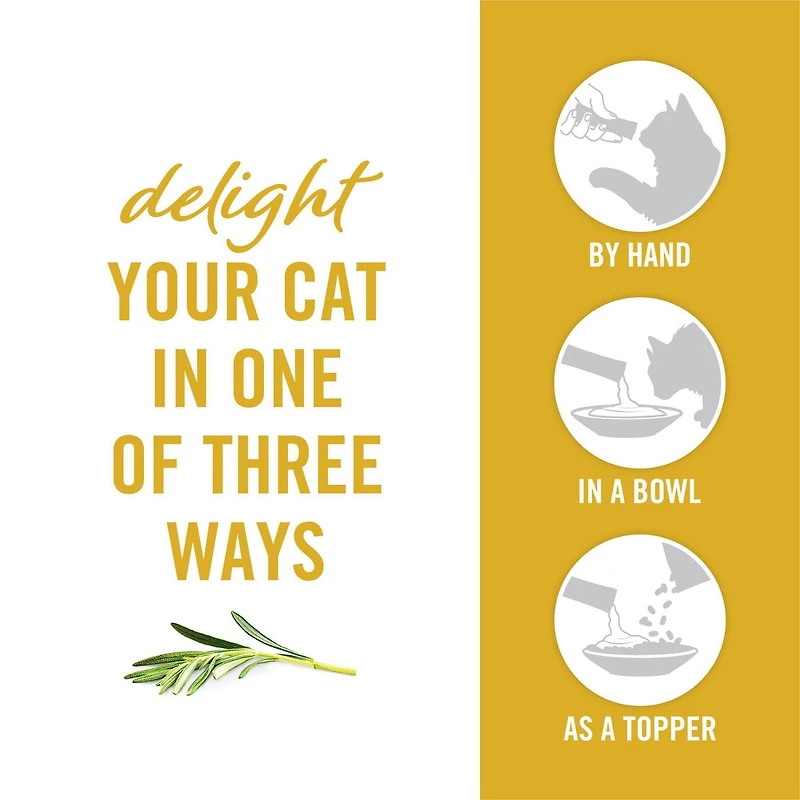 Fancy Feast Savoury Purée Naturals Emballage Assorti, Gâteries pour Chats 36 x 10 g NB-24M