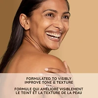 Aveeno Tone and Texture Renewing Overnight Cream, Body Lotion, Keratosis Pilaris Cream, Oat, Vitamin B3, PHA, Exfoliator, 227 mL