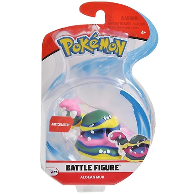Figurine de combat Pokémon de 7,6 cm (3 po) – Alolan Muk