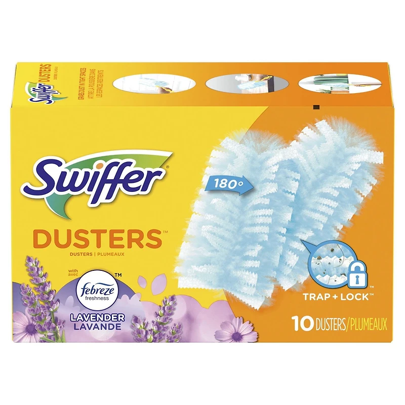 Recharges de plumeaux Swiffer Duster multi-surfaces, parfum de lavande Febreze