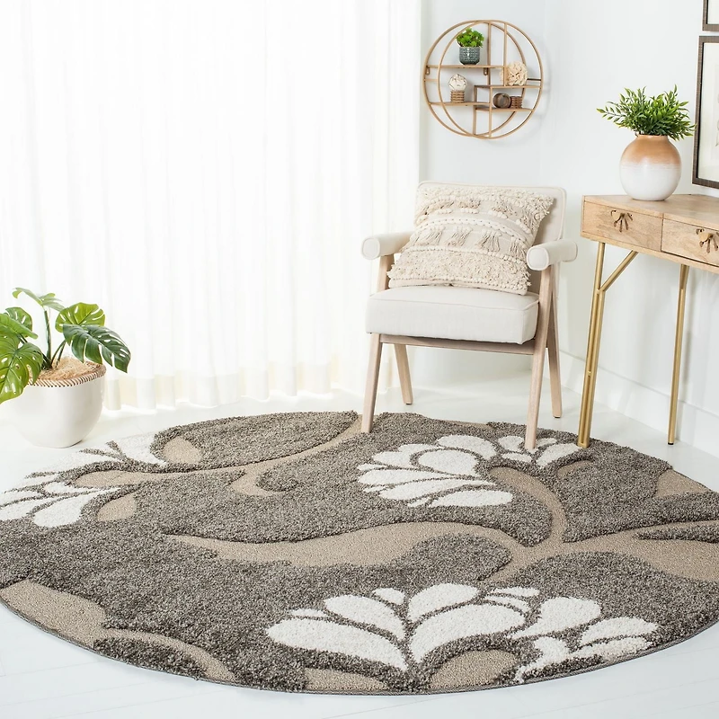 SAFAVIEH Florida Teodor Tapis Florales Shag