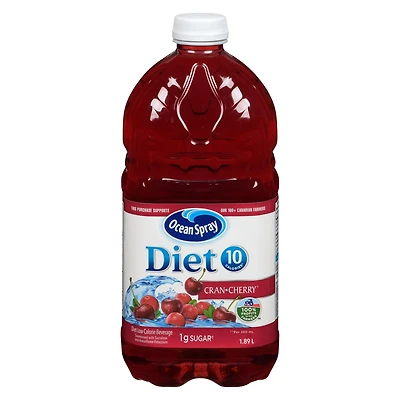 Ocean Spray Diet Cran•Cherry® Low Calorie Beverage, 1.89 L