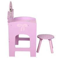 Ensemble de coiffeuse licorne
