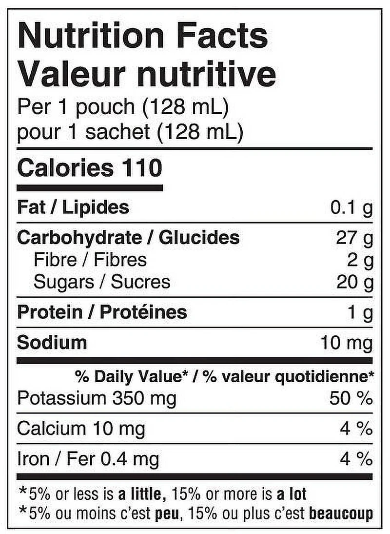 Parent’s Choice 3+3 Variety Pack Baby Food Purée, 768 mL (6 x 128 mL POUCHES)