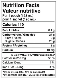 Parent’s Choice 3+3 Variety Pack Baby Food Purée, 768 mL (6 x 128 mL POUCHES)