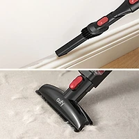 Aspirateur balai eufy Clean S11 Lite sans fil, poids de 3,5 lb (1,6 kg), avec une puissance d'aspiration de 75 AW, lumières LED et tête hyper-flexible pour une navigation facile.