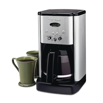 Cuisinart Brew Central Cafetière programmable 12 tasses en acier inoxydable avec carafe