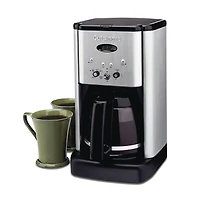 Cuisinart Brew Central Cafetière programmable 12 tasses en acier inoxydable avec carafe