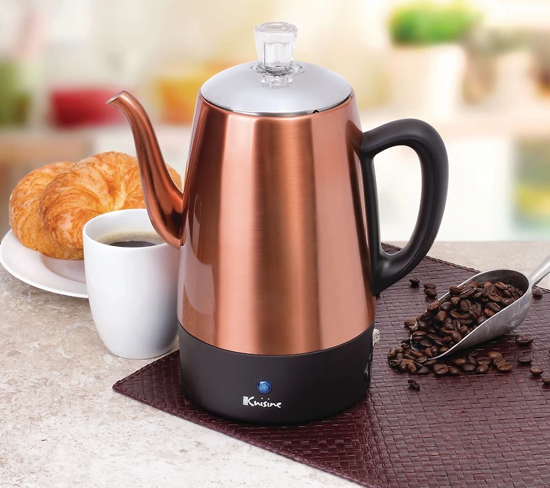 Euro Cuisine, 8 Cup, Electric Coffee Percolator - PER08