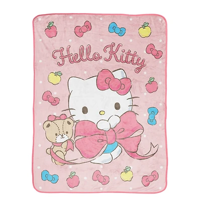 Hello Kitty Plush Fleece Throw