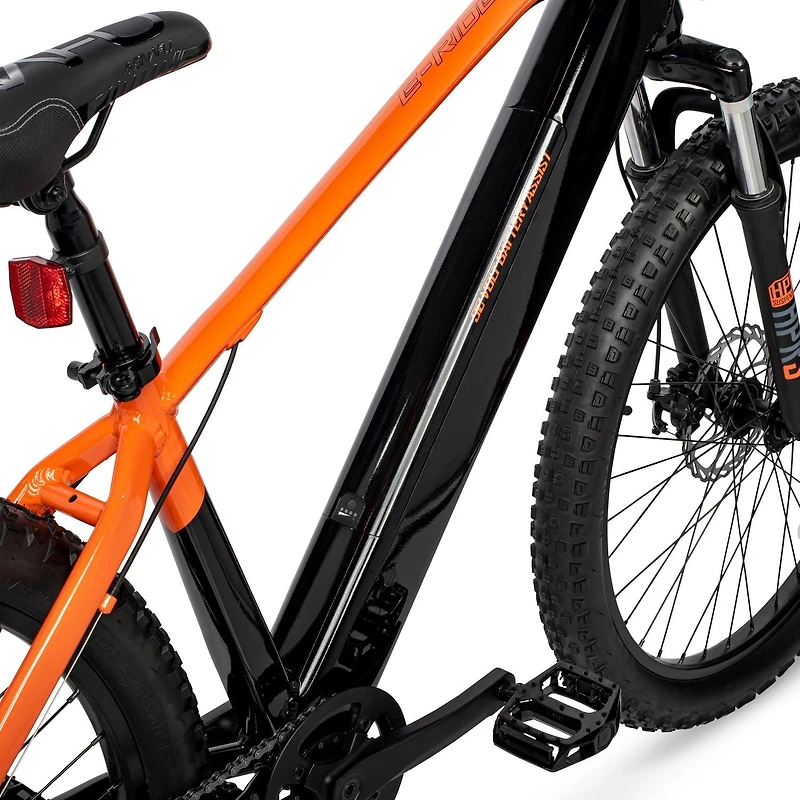 Hyper Bicycles 27.5" 36V Hero Lectro Electric Mountain Bike, Orange Black, Hyper 27.5" Hero E bike Mtn Org Blck