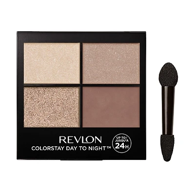 Revlon ColorStay Day to Night™ Long Lasting Matte and Shimmer Eyeshadow Quad, 24HR Wear, 0.16 oz