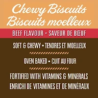 Biscuits tendres pour chiens à saveur de boeuf 708g