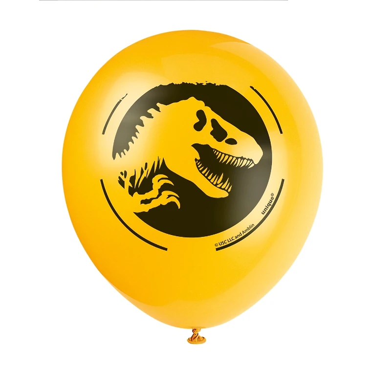 Jurassic World 3 12" Latex Balloons, 8ct