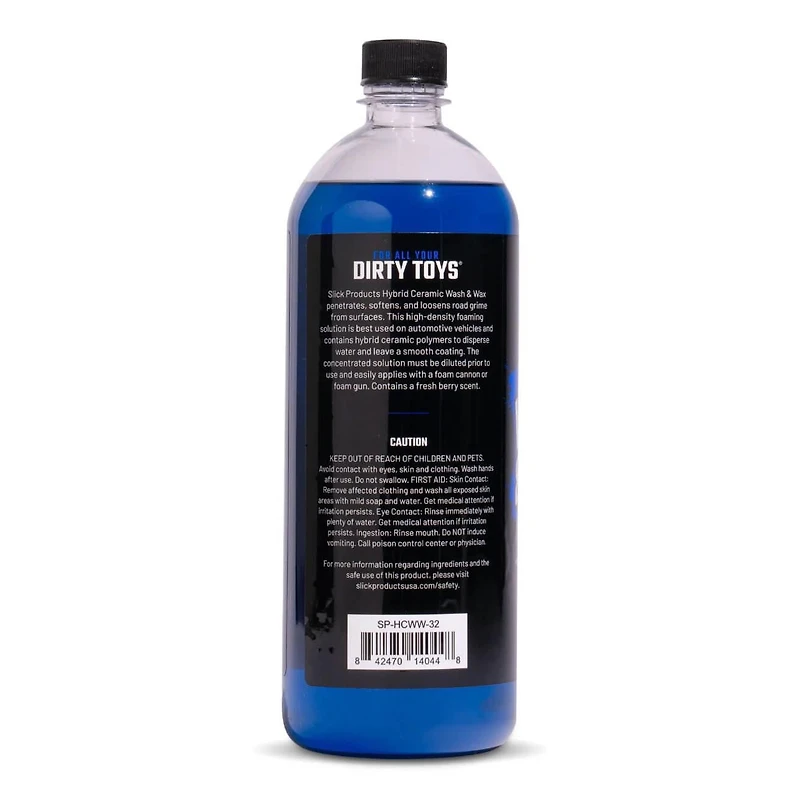Lavage et cire céramique hybride Slick Products - 32 oz.