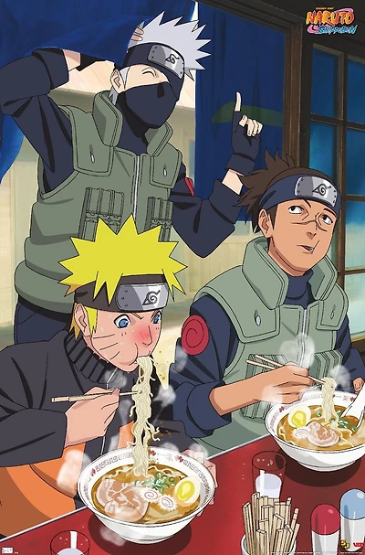 Naruto Shippuden - Food Wall Poster