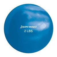 IBF Iron Body Fitness 2 lb. Toning Balls Pair - 2 x 2 lbs. Toning Balls for Pilates, Yoga, Aerobics, and Stretching