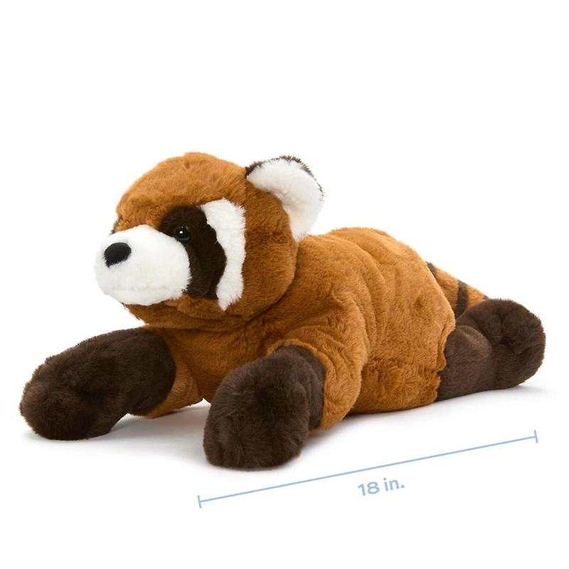 Hugs and Cuddles™ Calmings 18" Weighted 2.5 Lbs. Plush Red Panda, Plush Red Panda