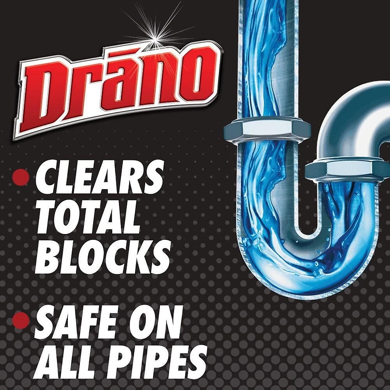 Drano Débouchoir Plus débouche-tuyaux et nettoyant de drains 473 ml