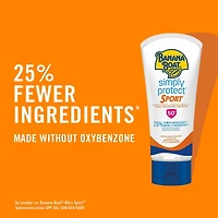 Banana Boat® Simply Protect™ Sport Mineral Sunscreen Lotion SPF 50+, 150mL