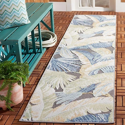 SAFAVIEH Sarasota Olivia Floral Indoor/Outdoor Area Rug