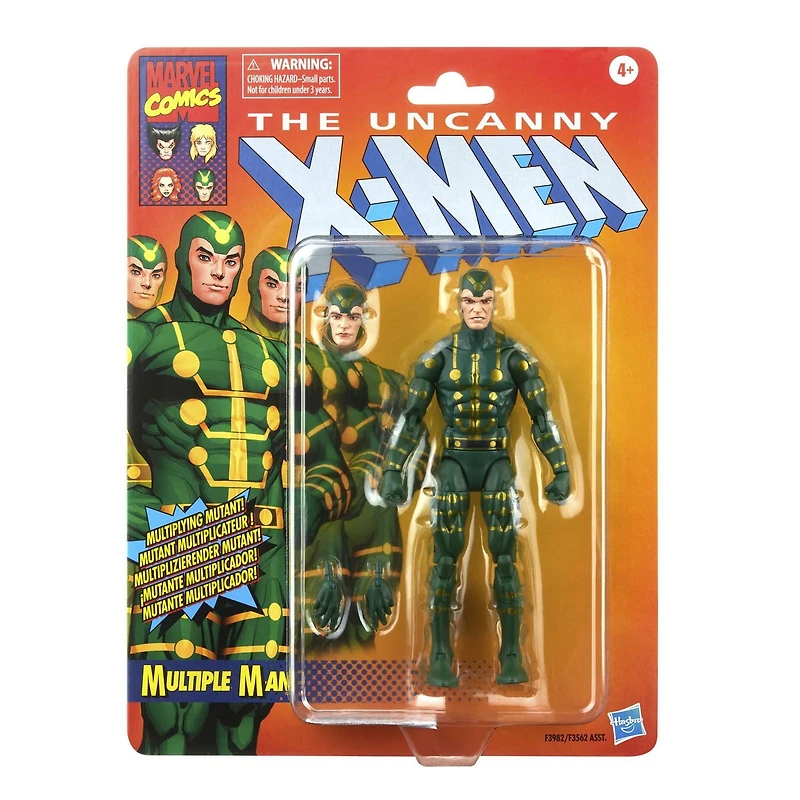 Marvel Legends Series X-Men, figurine articulée Multiple Man classique de 15 cm, 3 accessoires
