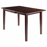 Winsome Perrone 3pc Drop Leaf Dining Table Set with Ladder Back Chair