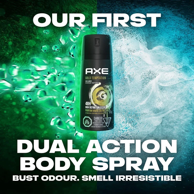 AXE Gold Temptation Deodorant Body Spray, 113 g Deodorant Body Spray
