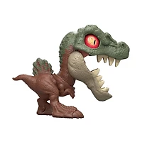 Jurassic World Mighty Little Biters Dinosaur Toy with Bite Action, Eye Change