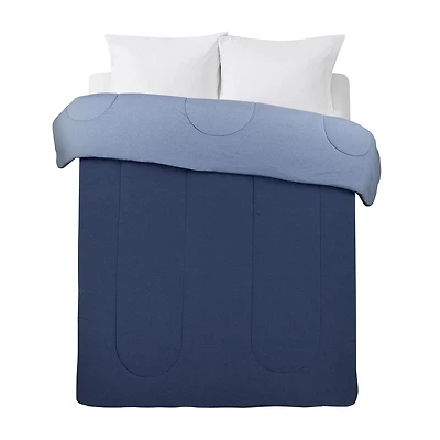 Édredon réversible en tricot jersey Mainstays