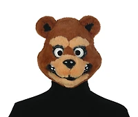 HALLOWEEN-MASQUE D’OURS VELU