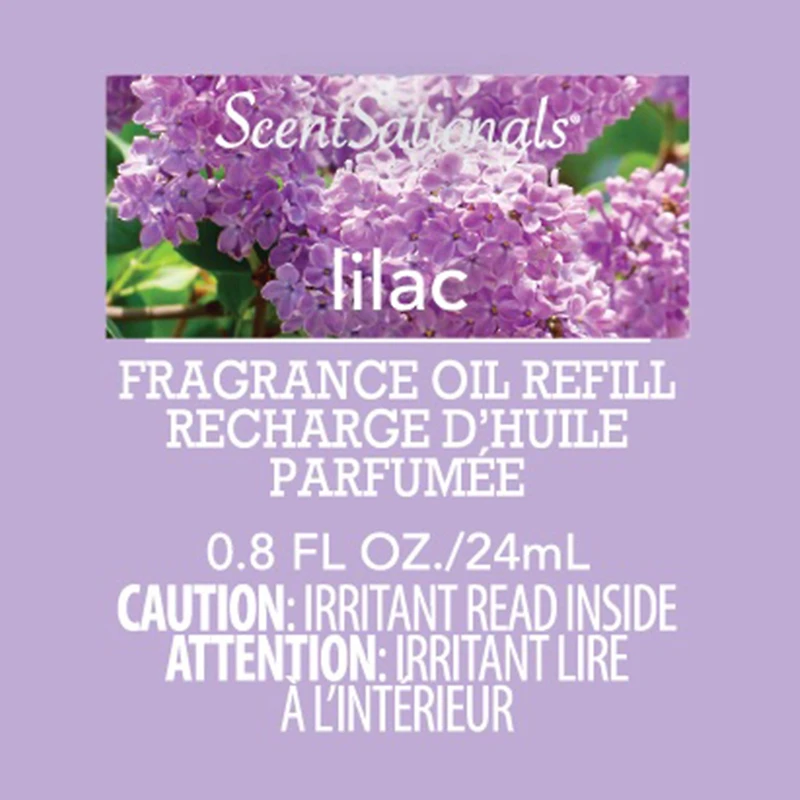 Scentsationals Scent Charm Oil - Lilac, 0.8 Fl oz, 24 mL Refill