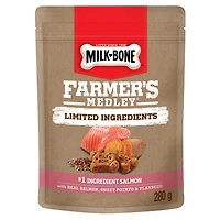 Milk-Bone Farmer’s Medley Limited Ingredient Salmon Crunchy Dog Treat, 280g