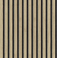 Roommates Studio Cream Oak Slat Peel and Stick Wallpaper 30.75 Sq. ft