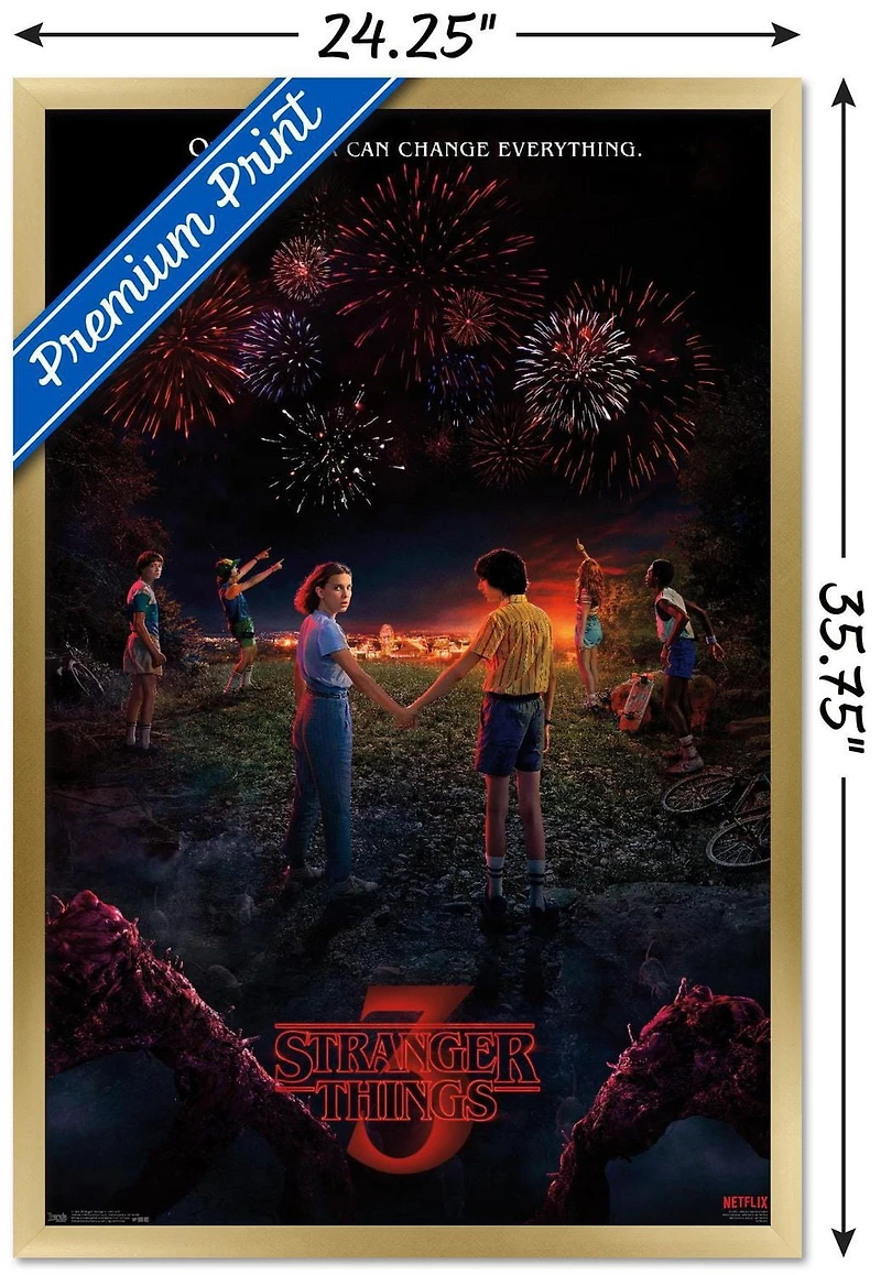Netflix Stranger Things: Season - Key Art Wall Poster